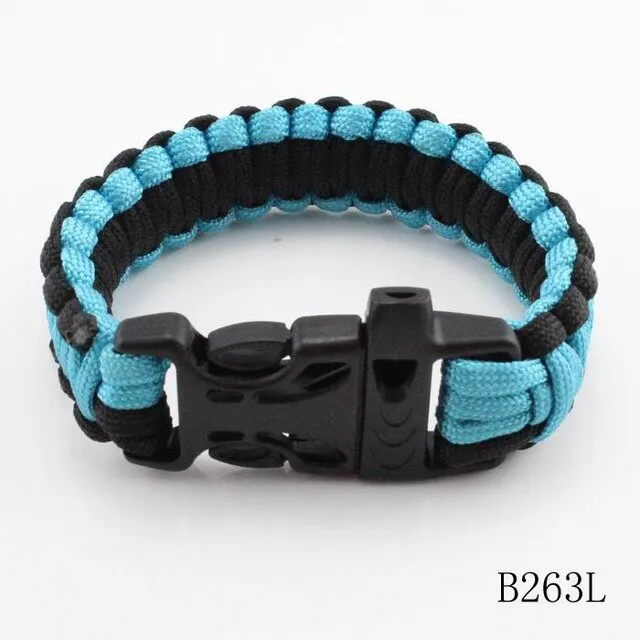 Emergency Survival Paracord Bracelet