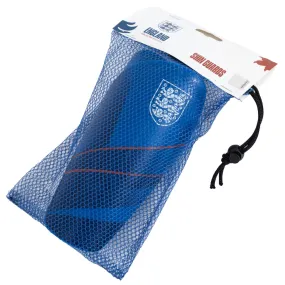 England FA Shin Pads Youths - Blue Fuse Design