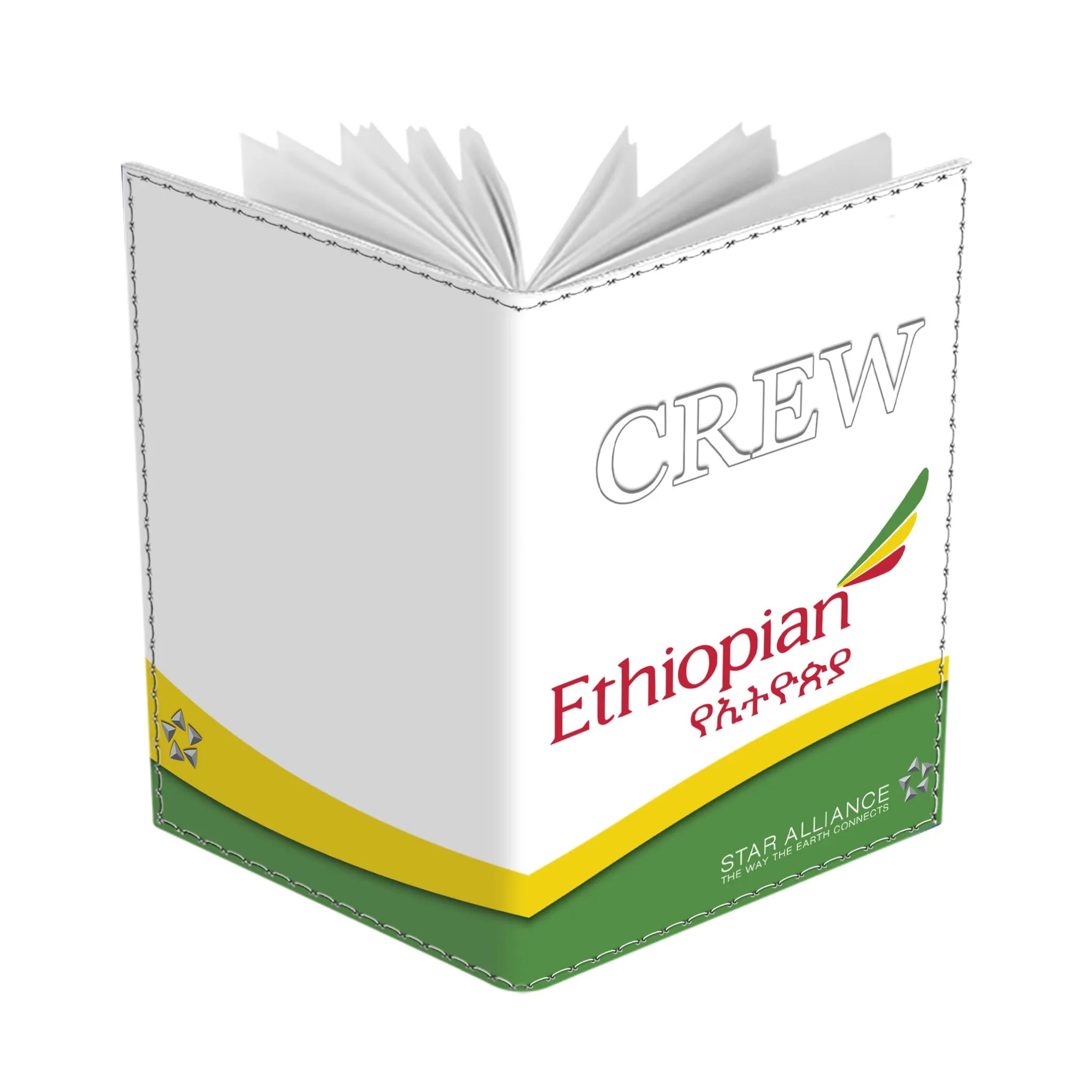 Ethiopian Airlines Logo Passport Cover