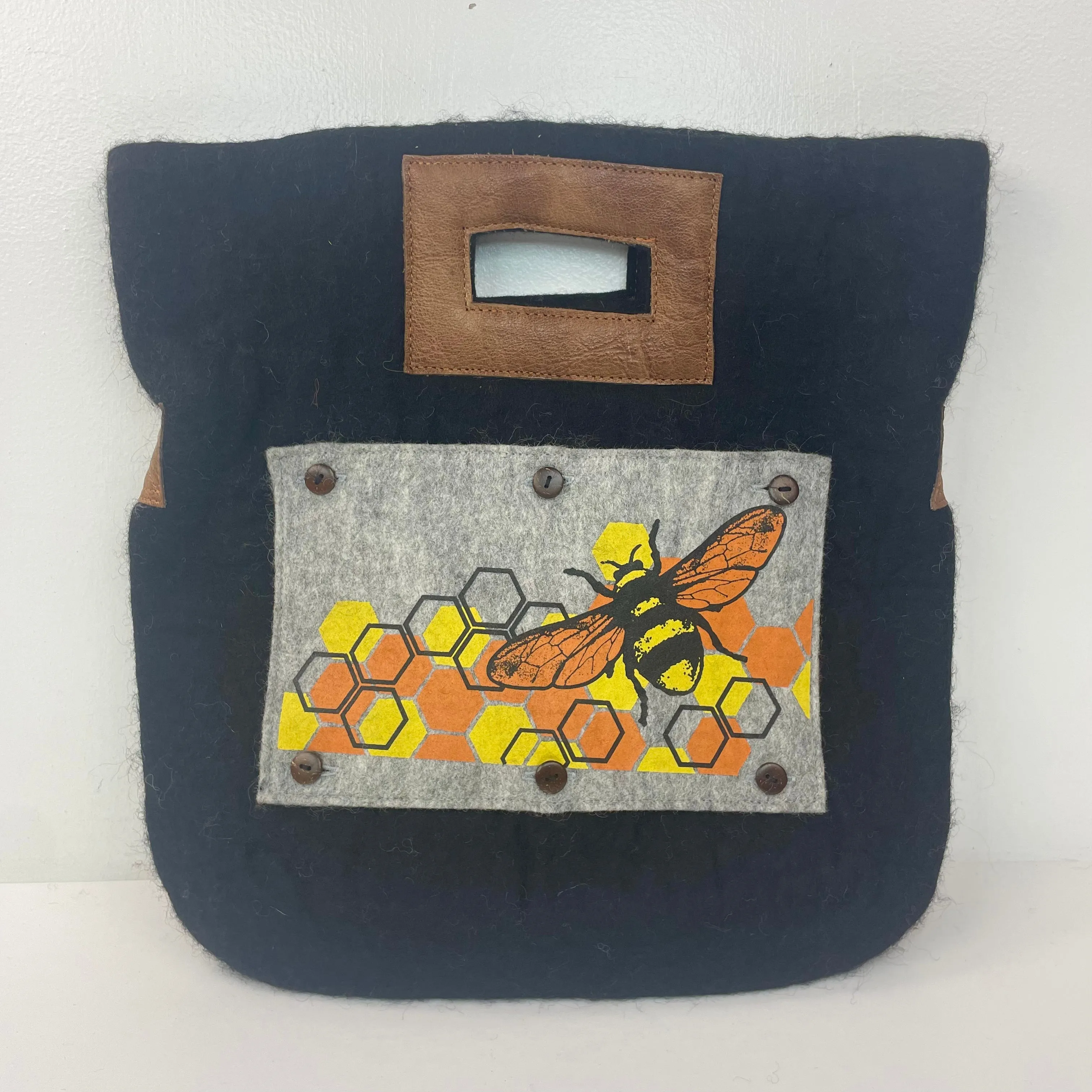 Fibres of Life Bag: Felt Tote