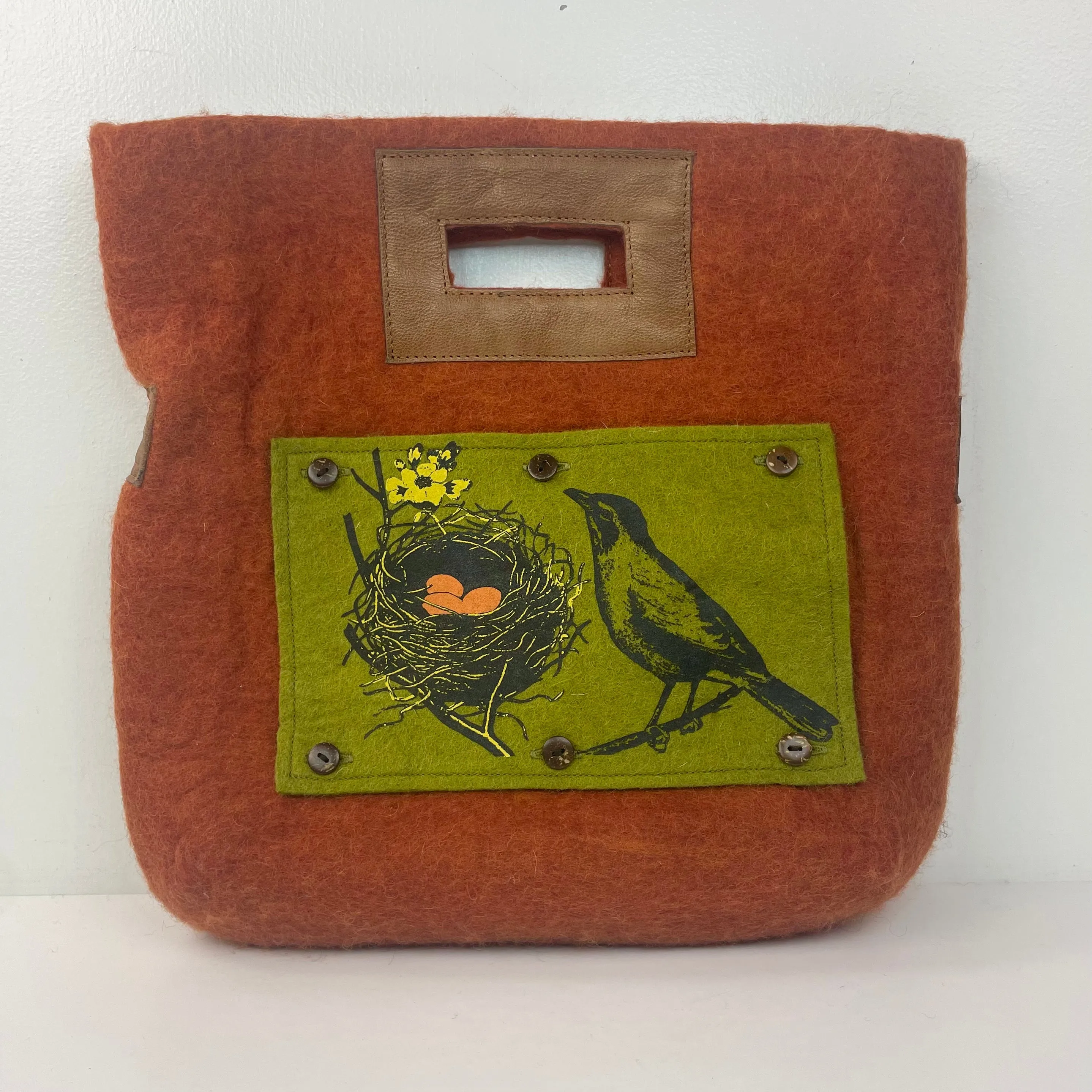 Fibres of Life Bag: Felt Tote