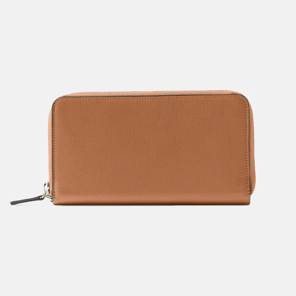 Fiona Zipper wallet for women with wrist strap