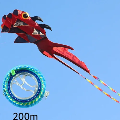 Giant 8M Goldfish Kite with 3 Wind Tubes for Stunning Sky Displays