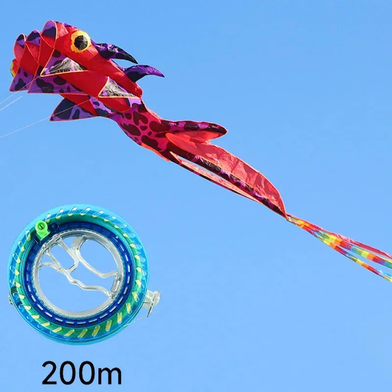 Giant 8M Goldfish Kite with 3 Wind Tubes for Stunning Sky Displays