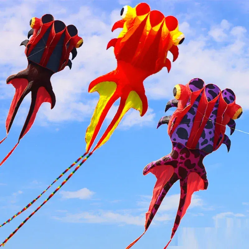 Giant 8M Goldfish Kite with 3 Wind Tubes for Stunning Sky Displays