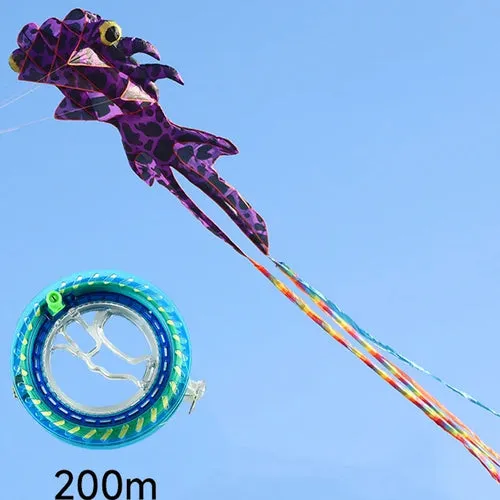 Giant 8M Goldfish Kite with 3 Wind Tubes for Stunning Sky Displays