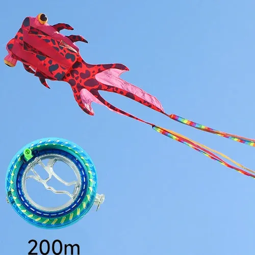 Giant 8M Goldfish Kite with 3 Wind Tubes for Stunning Sky Displays