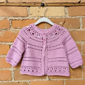 Gina Baby Cardigan Kit (Berroco Vintage Sock)