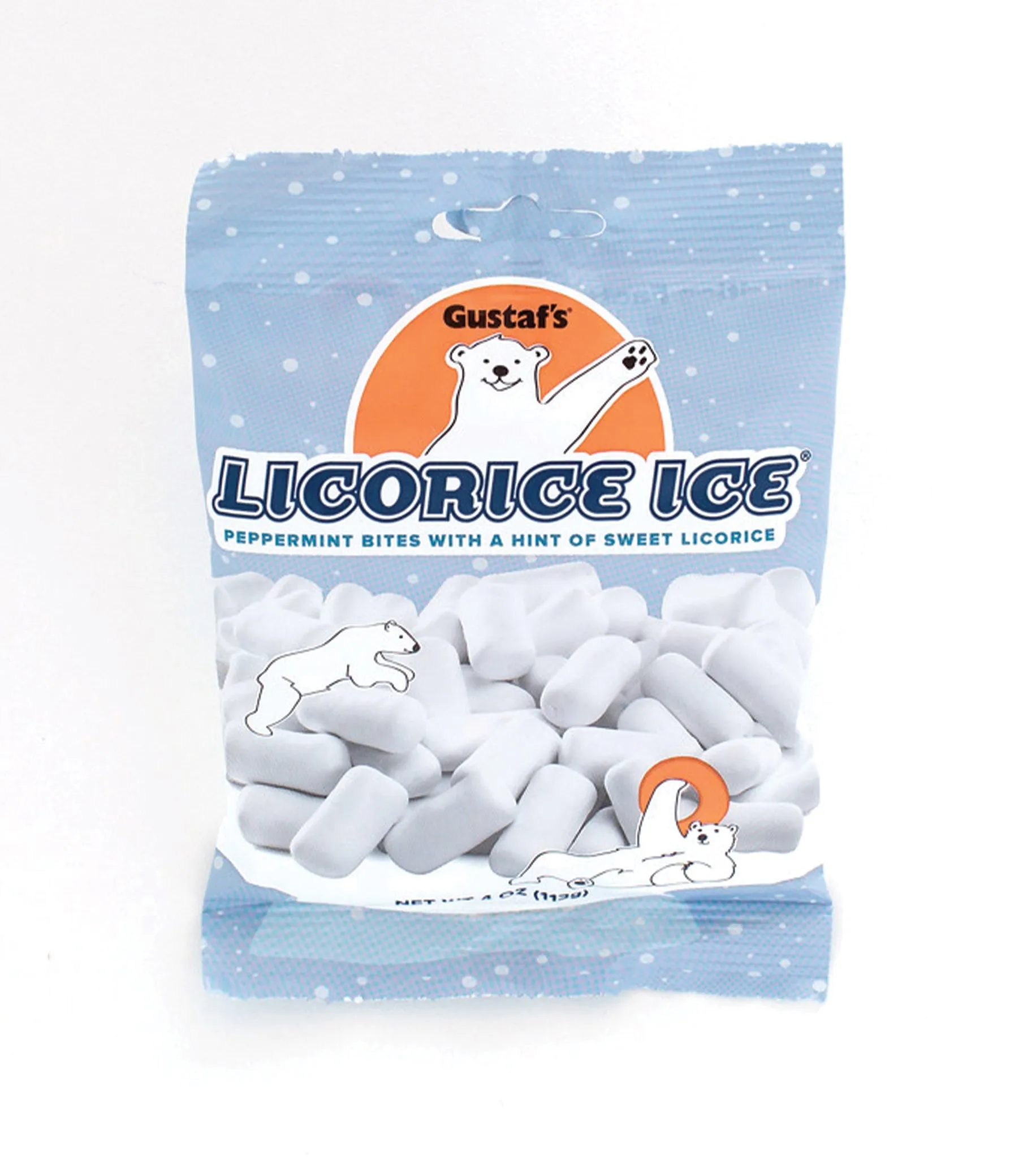 Gustaf's Licorice Ice 4oz Bag