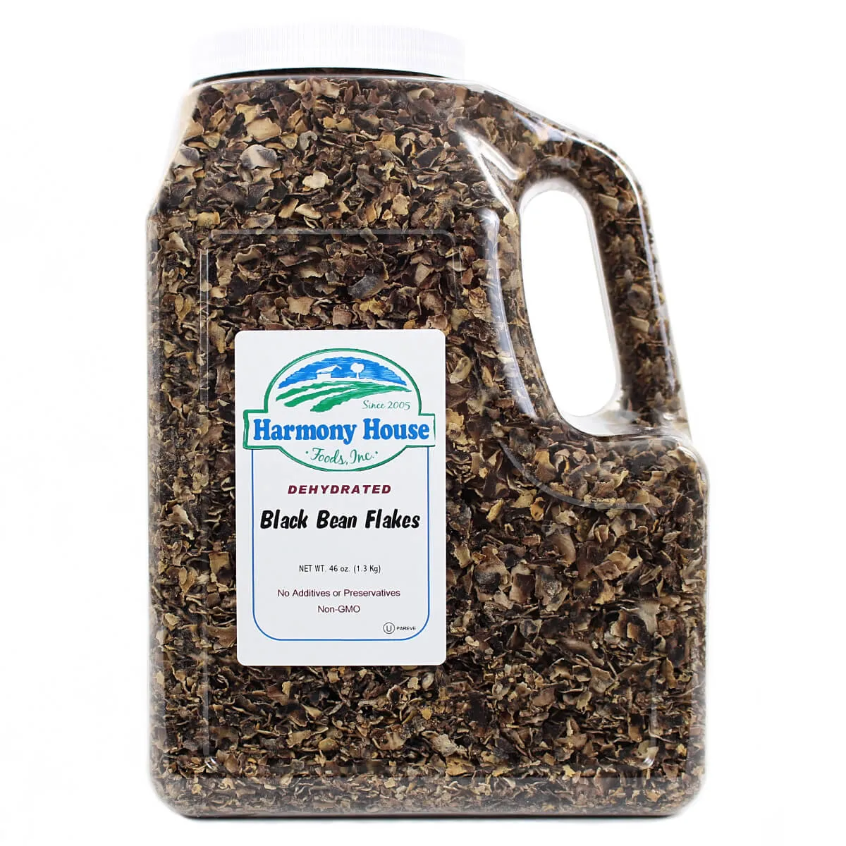 Harmony House Black Bean Flakes (46 oz)