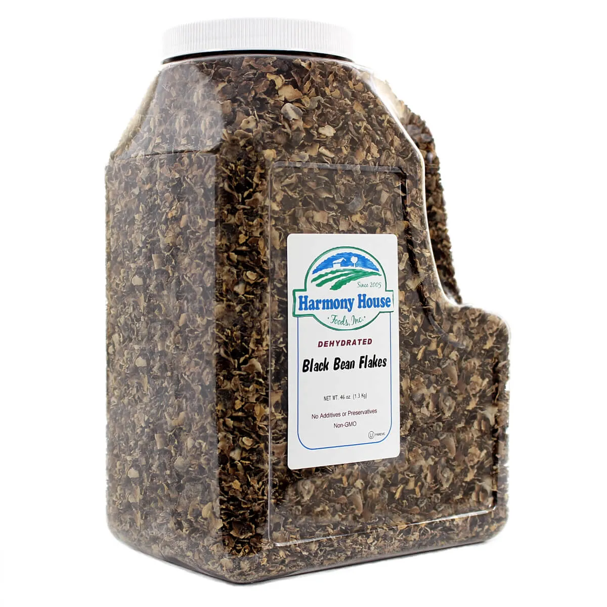 Harmony House Black Bean Flakes (46 oz)