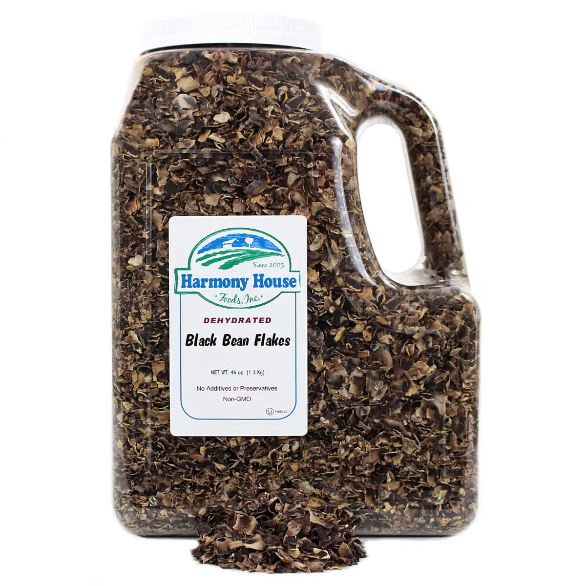 Harmony House Black Bean Flakes (46 oz)