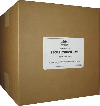 Harmony House Taco Flavored Bits (20 lbs)