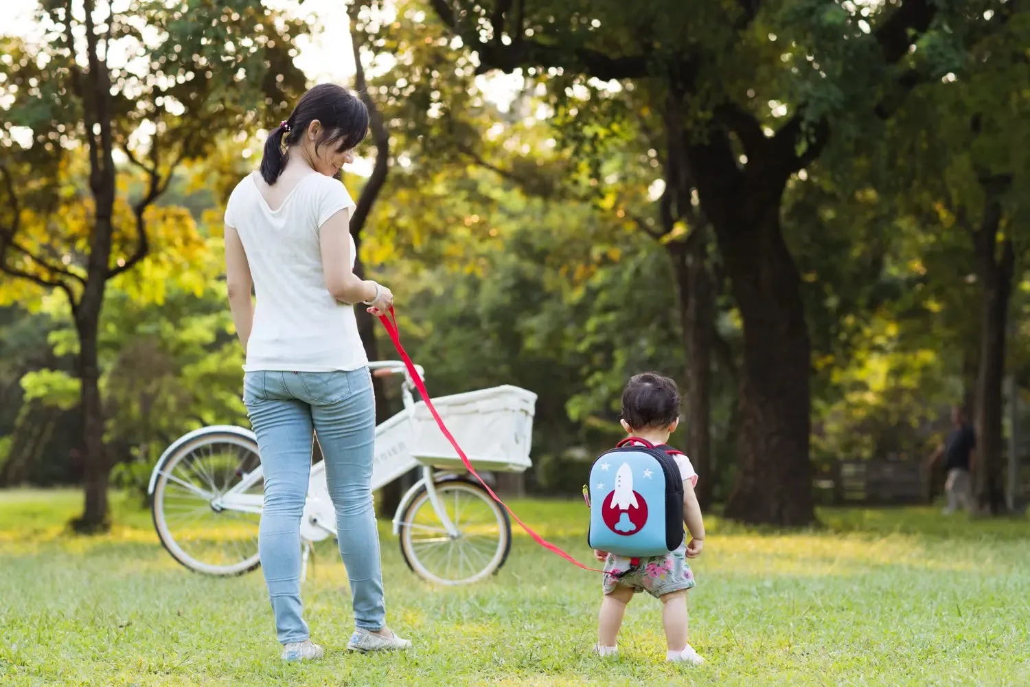 Harness Toddler Backpack-Space Rocket