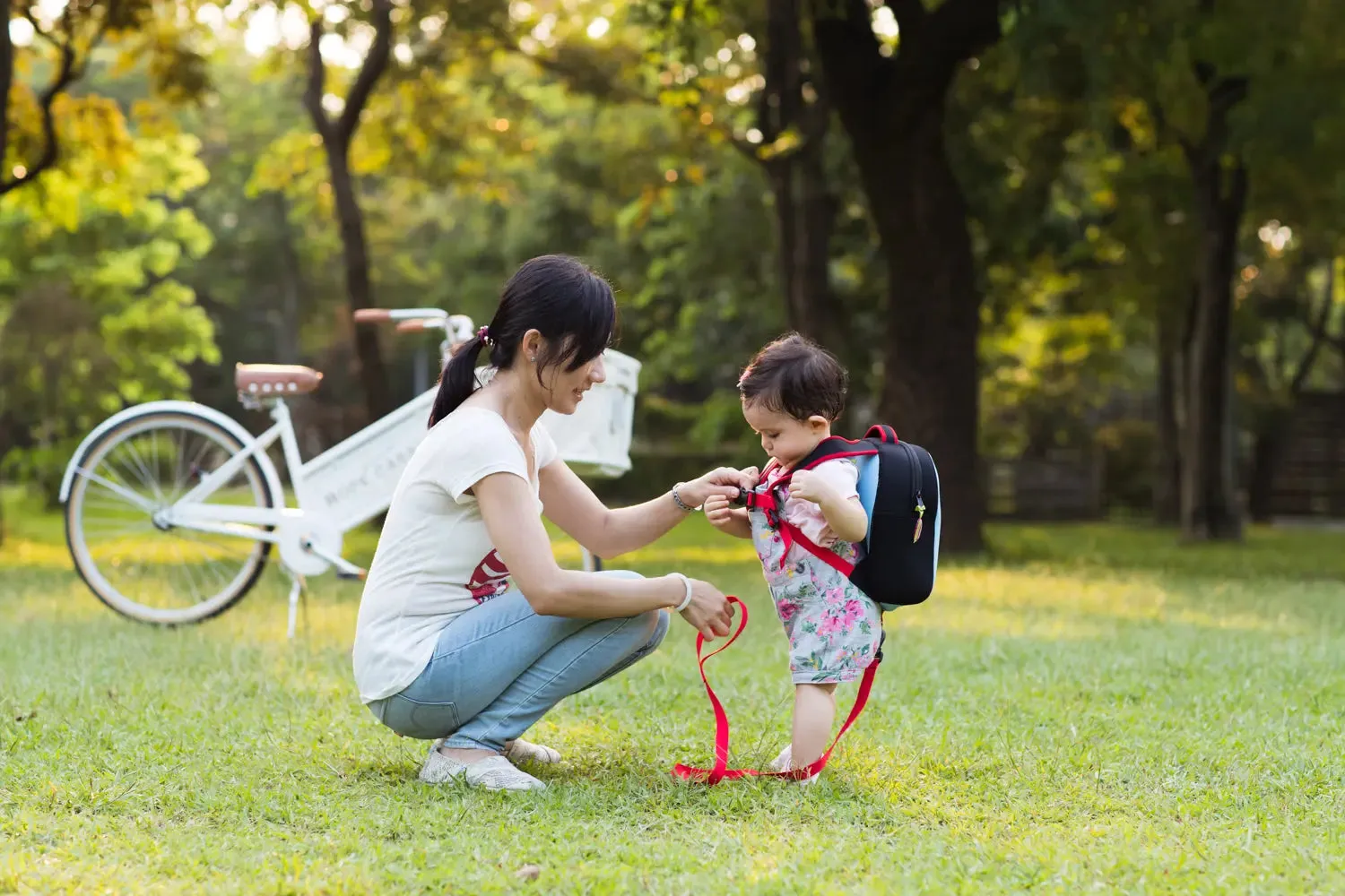 Harness Toddler Backpack-Space Rocket