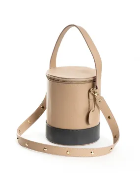 Hemera (Almond & Grey) | Women's bag made with Apple Leather