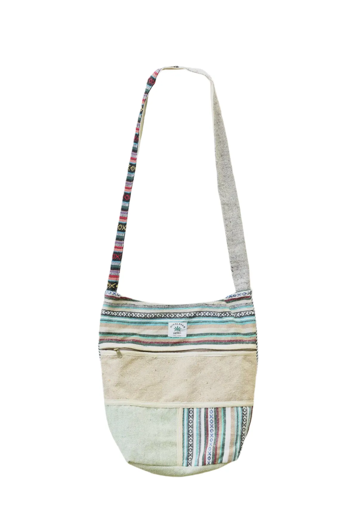 Hemp Boho Crossbody Bag