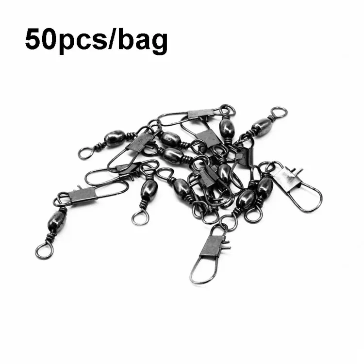 HENGJIA SS007 50pcs/bag B-pin Connector 8 Shape Swivel Loop Accessories, Specification: 8 2B (34mm)