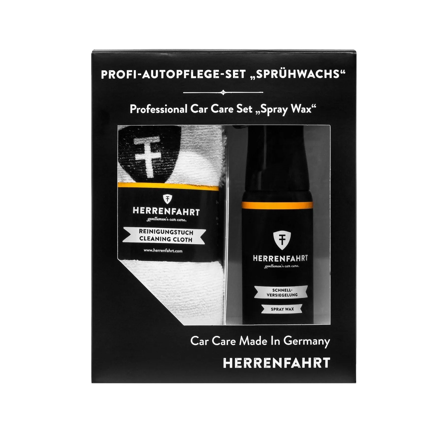 Herrenfahrt Professional Car Care Set Spray Wax Bundle Kit - HFKIT002