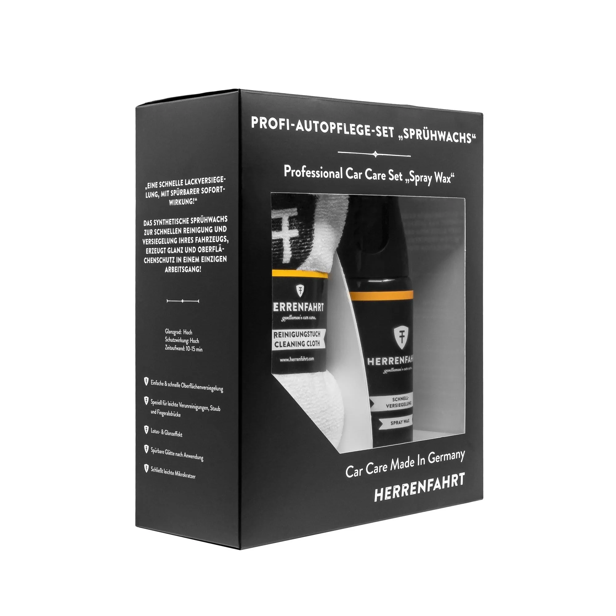 Herrenfahrt Professional Car Care Set Spray Wax Bundle Kit - HFKIT002