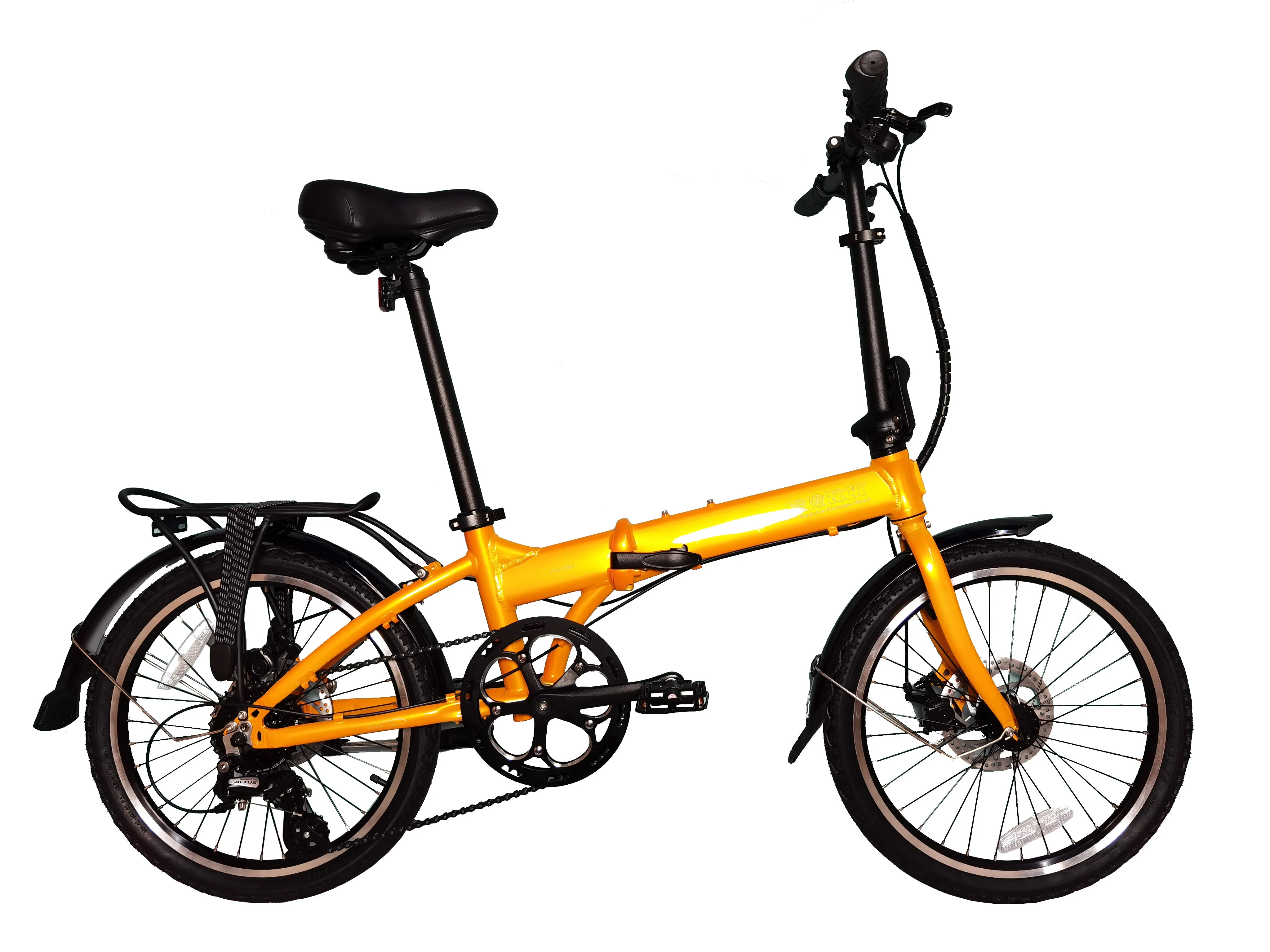 Hunter - SOLOROCK 20" 8 Speed Aluminum Folding Bike