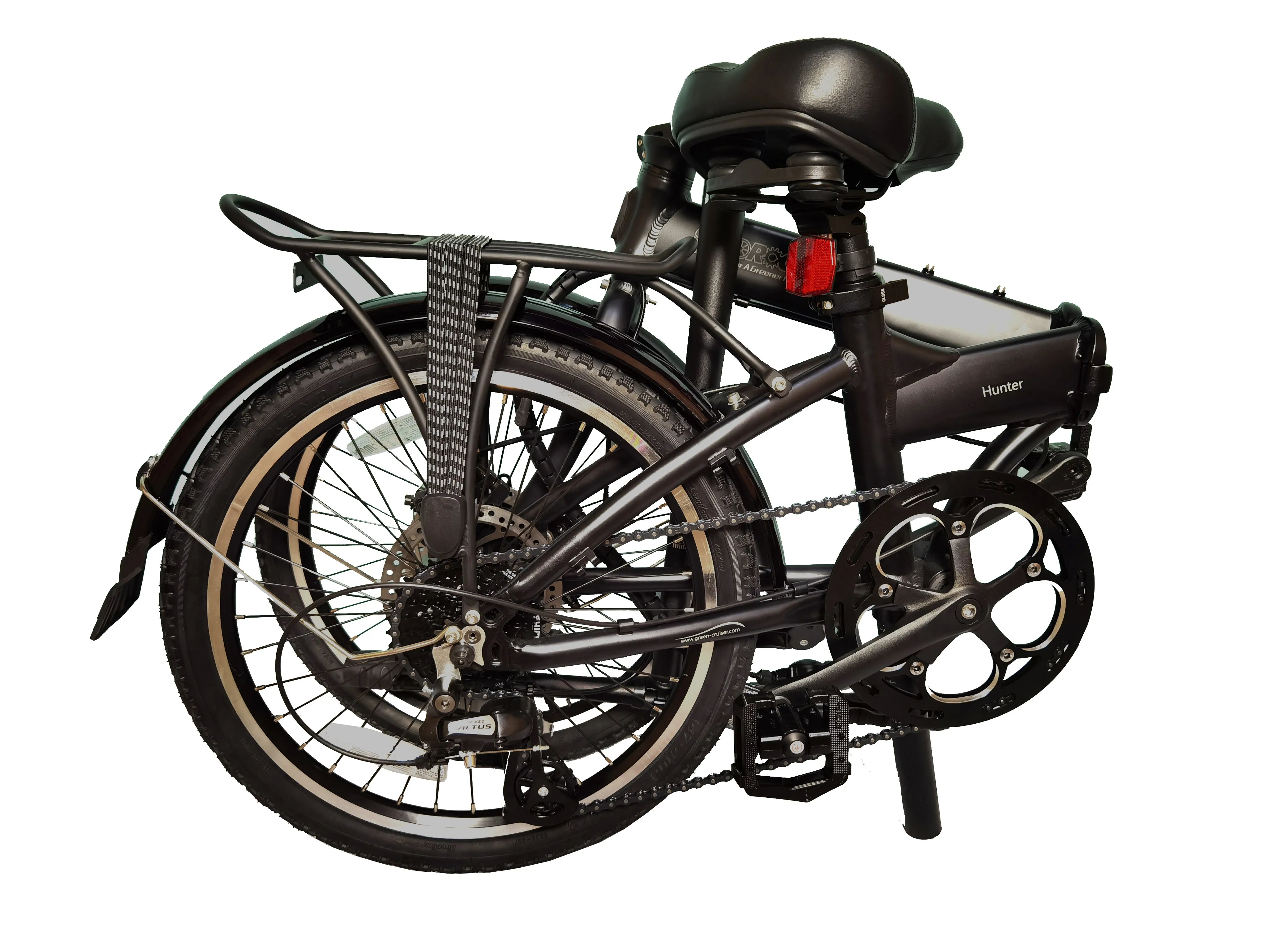 Hunter - SOLOROCK 20" 8 Speed Aluminum Folding Bike