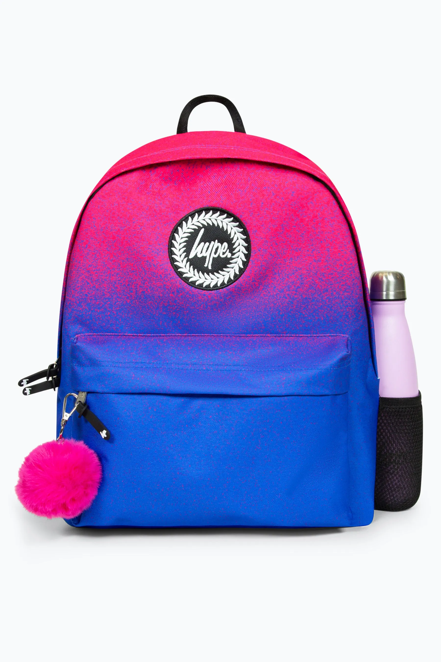 Hype Iconic Pink/Purple Fade Girls Backpack