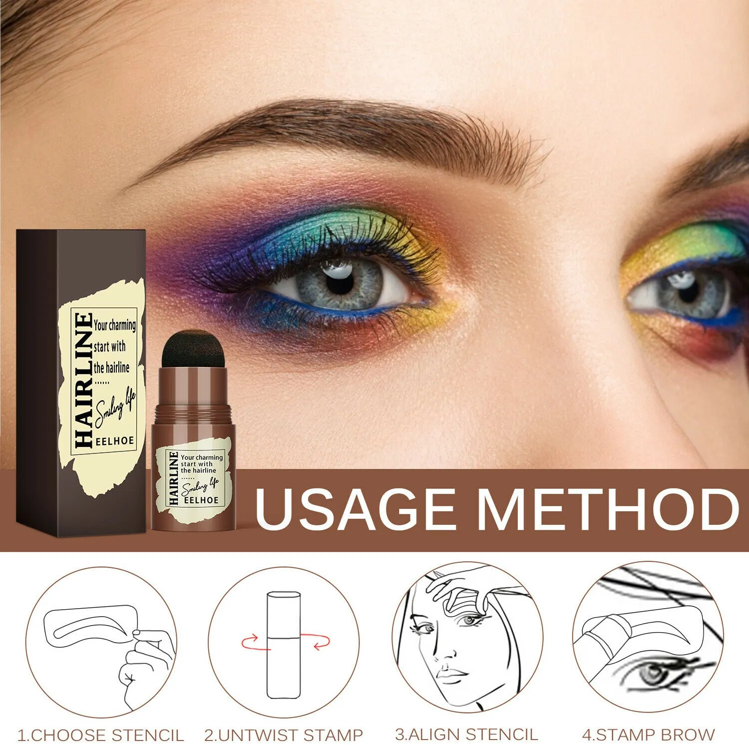 Instant Brow Perfection Kit - Effortless and Natural Eyebrows in Seconds