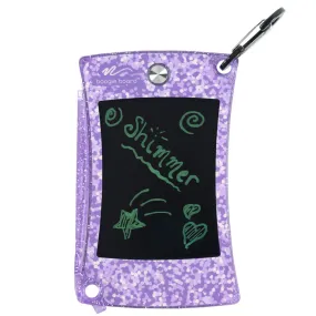 Jot Pocket Writing Tablet- Shimmer Collection: Purple Shimmer