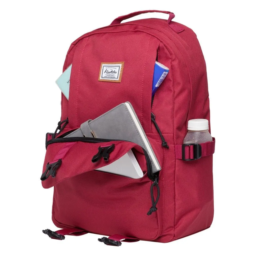 KAUKKO Backpack for School,  KS21 ( Red / 18.4L )