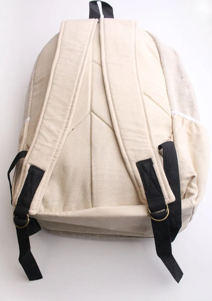 Light Weight and Multipurpose Ecofriendly Hemp Carry Bag, Hemp Backpack