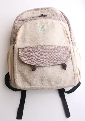 Light Weight and Multipurpose Ecofriendly Hemp Carry Bag, Hemp Backpack