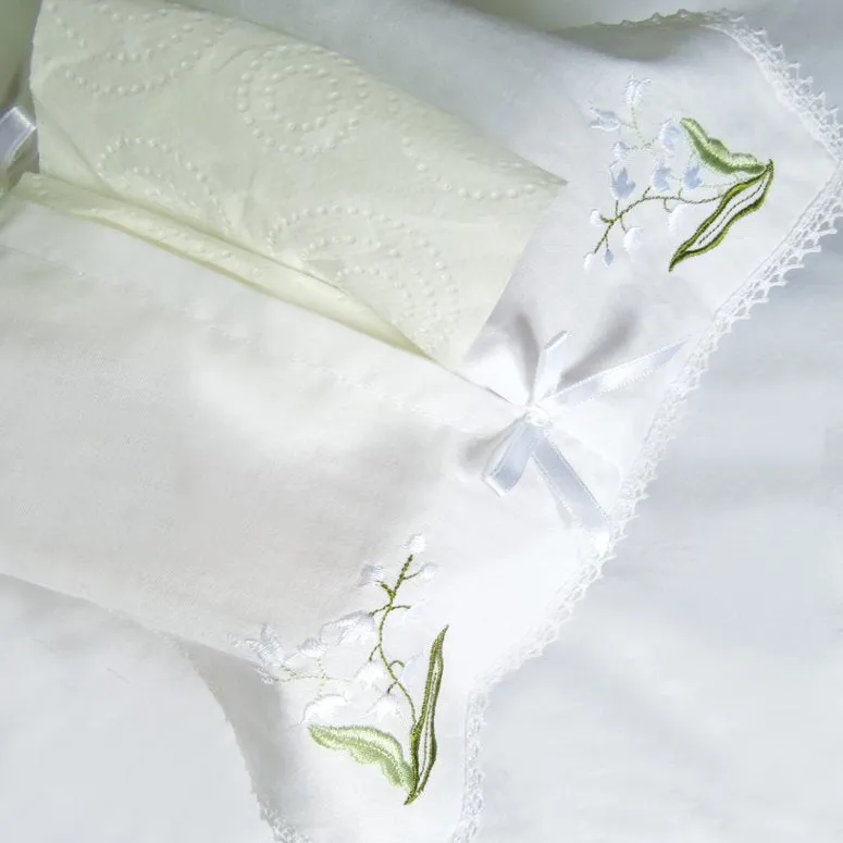 Lily of the Valley Tissue Box Cover