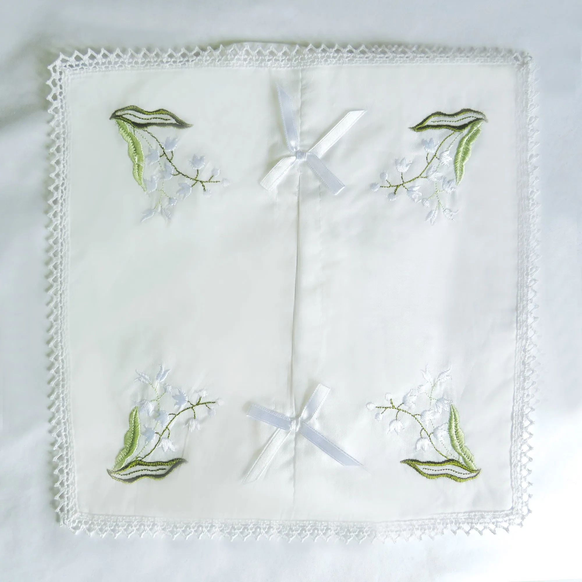 Lily of the Valley Tissue Box Cover