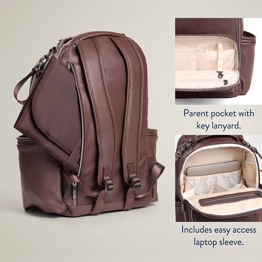 Limited Edition Espresso Boss Plus™ Diaper Bag Backpack