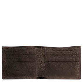 Longchamp - Le Foulonné Card Holder in Mocha