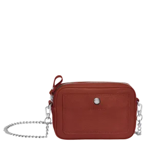 Longchamp - Le Foulonné Crossbody Bag in Chestnut