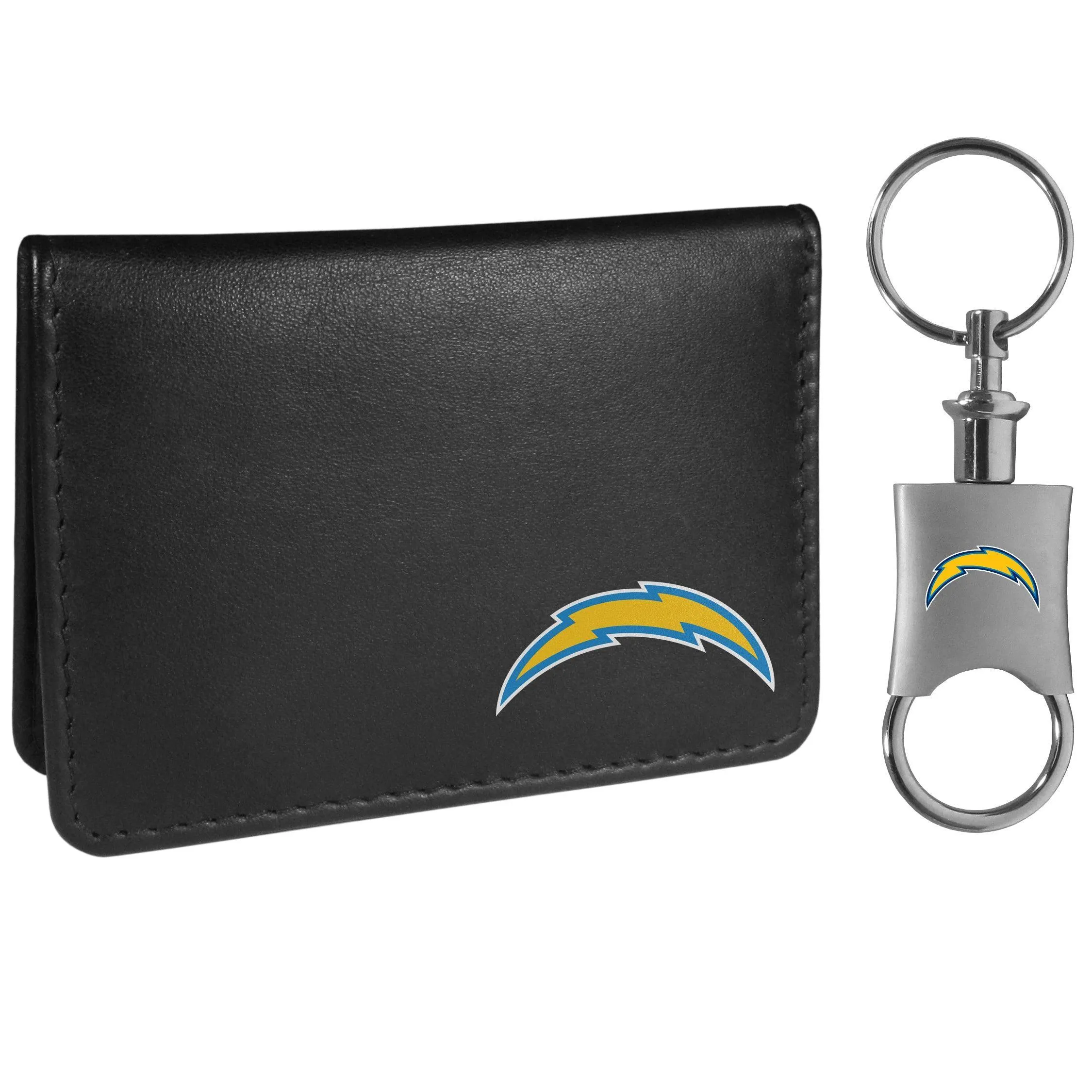 Los Angeles Chargers Weekend Bi-fold Wallet & Valet Key Chain