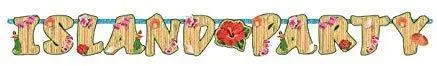 Luau - Party Illustrated Letter Banner