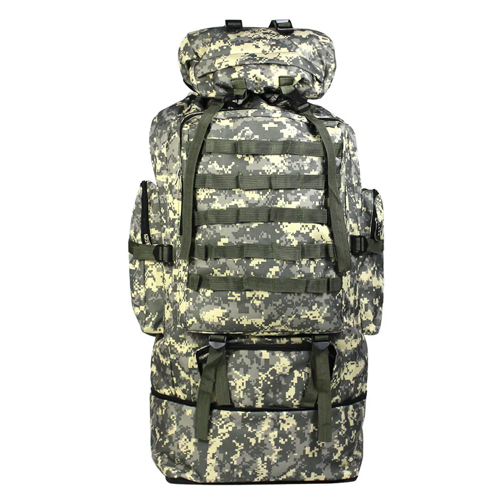 Military Camping Waterproof Camo Hiking Travel Backpack