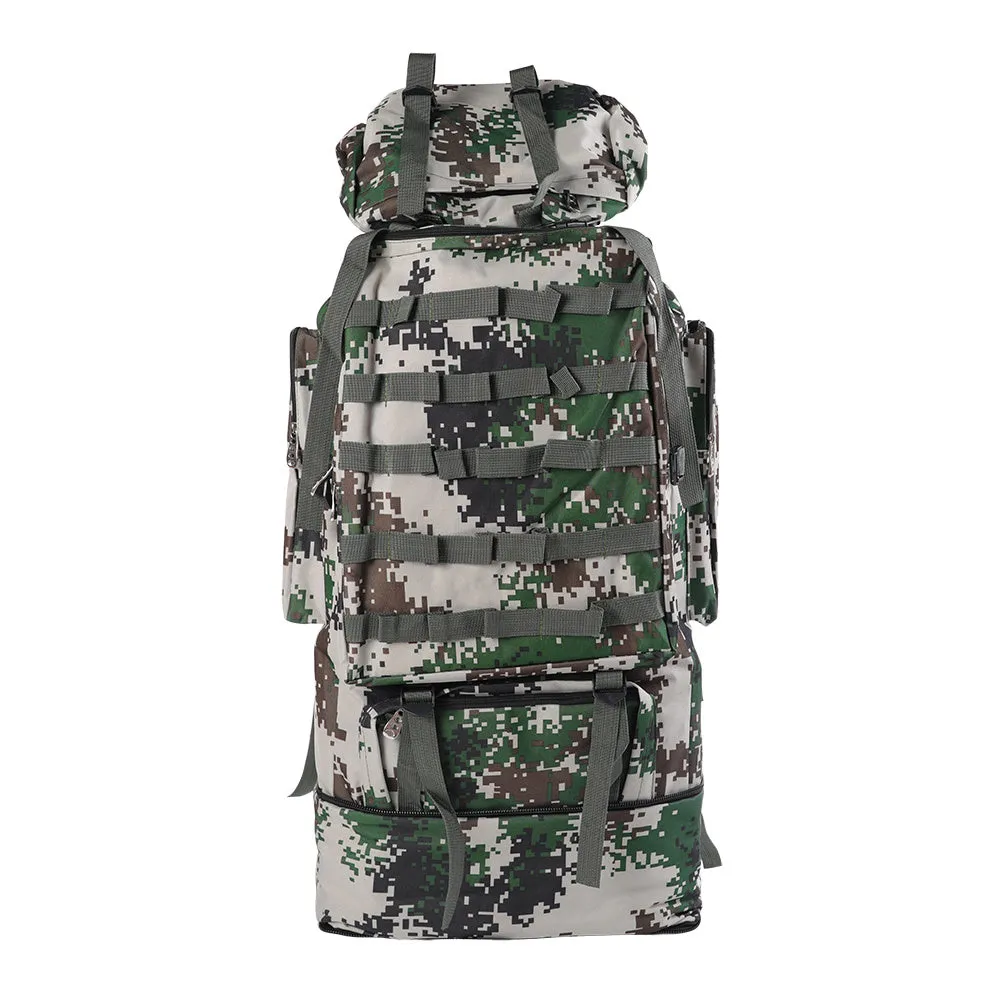 Military Camping Waterproof Camo Hiking Travel Backpack