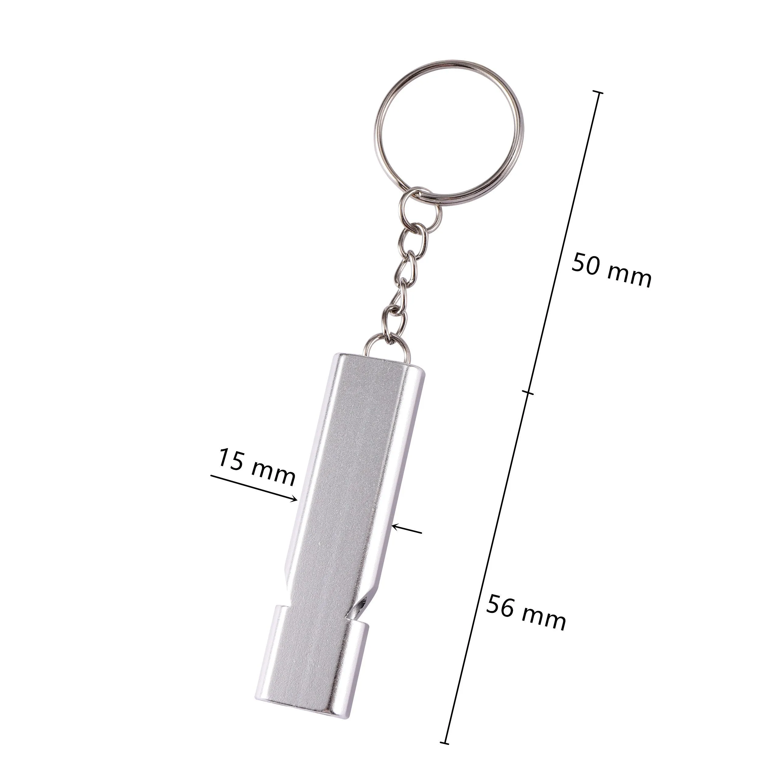 Mini Double-Barrell Whistle Self Defense Keychain