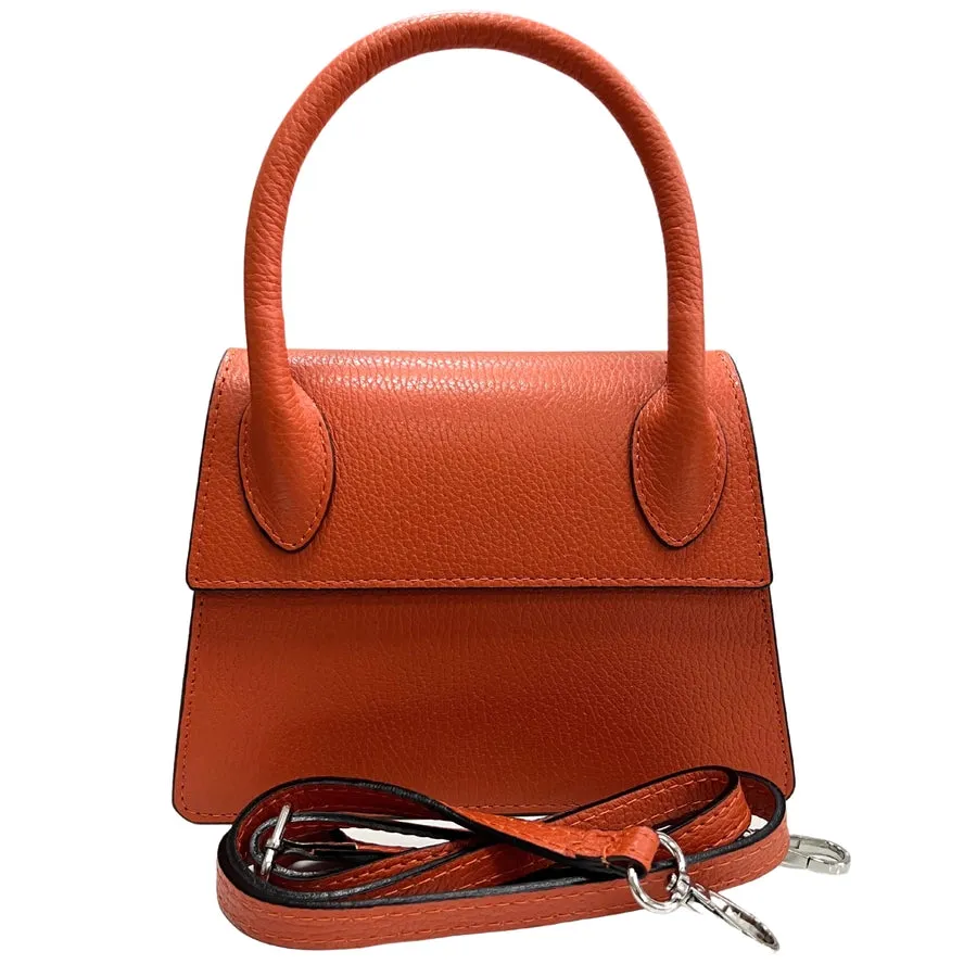 Modarno Italian Leather Handbag-Trapeze