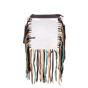 MW906-192 Montana West Western Fringe Clear Stadium Crossbody Bag