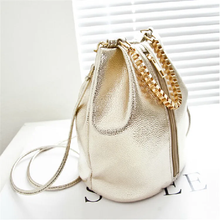 New summer 2016 women shoulder bag Fashion bucket chain Women's Crossbody Bags female messenger bags Ladies bolsa little girls