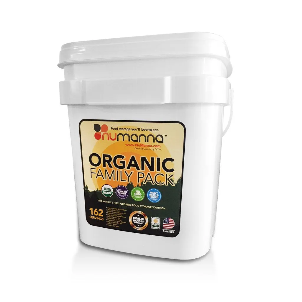 NuManna - USDA Organic Family Pack - 162 Servings