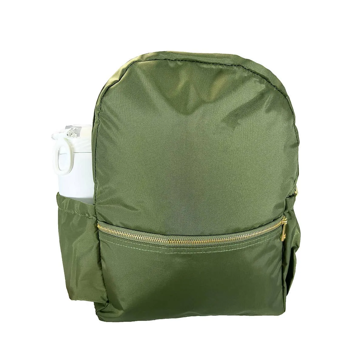 Nylon Medium Backpack w/ Pocket