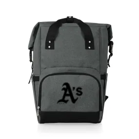 Oakland Athletics - On The Go Roll-Top Backpack Cooler