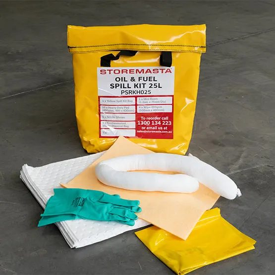 Oil & Fuel Spill Kit  25L