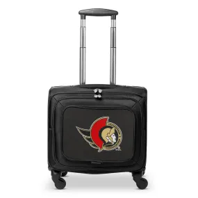 Ottawa Senators 14" Black Wheeled Laptop Overnighter